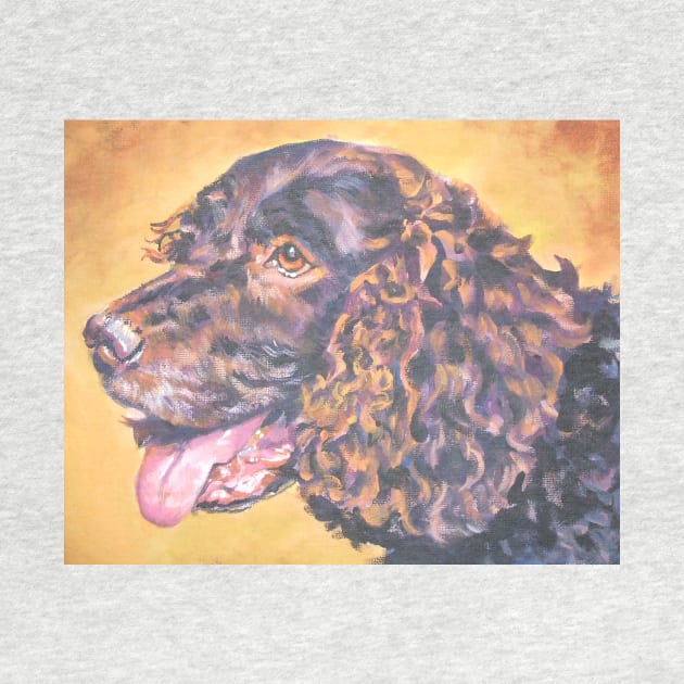 American Water Spaniel Fine Art Painting by LASHEPARD